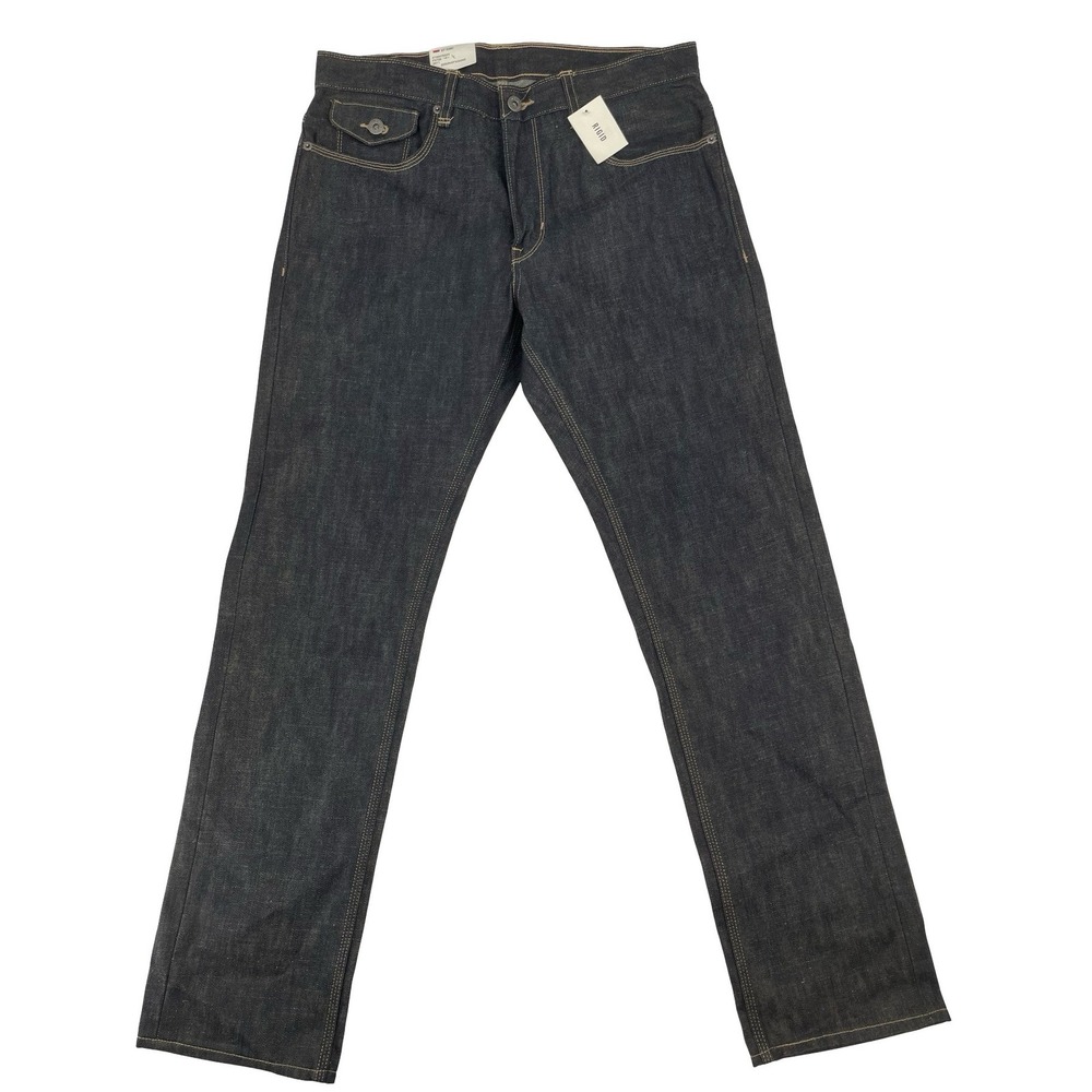 Levis Men's Jeans 511 Skinny Dark Wash Rigid Cotton 34x30 NWT